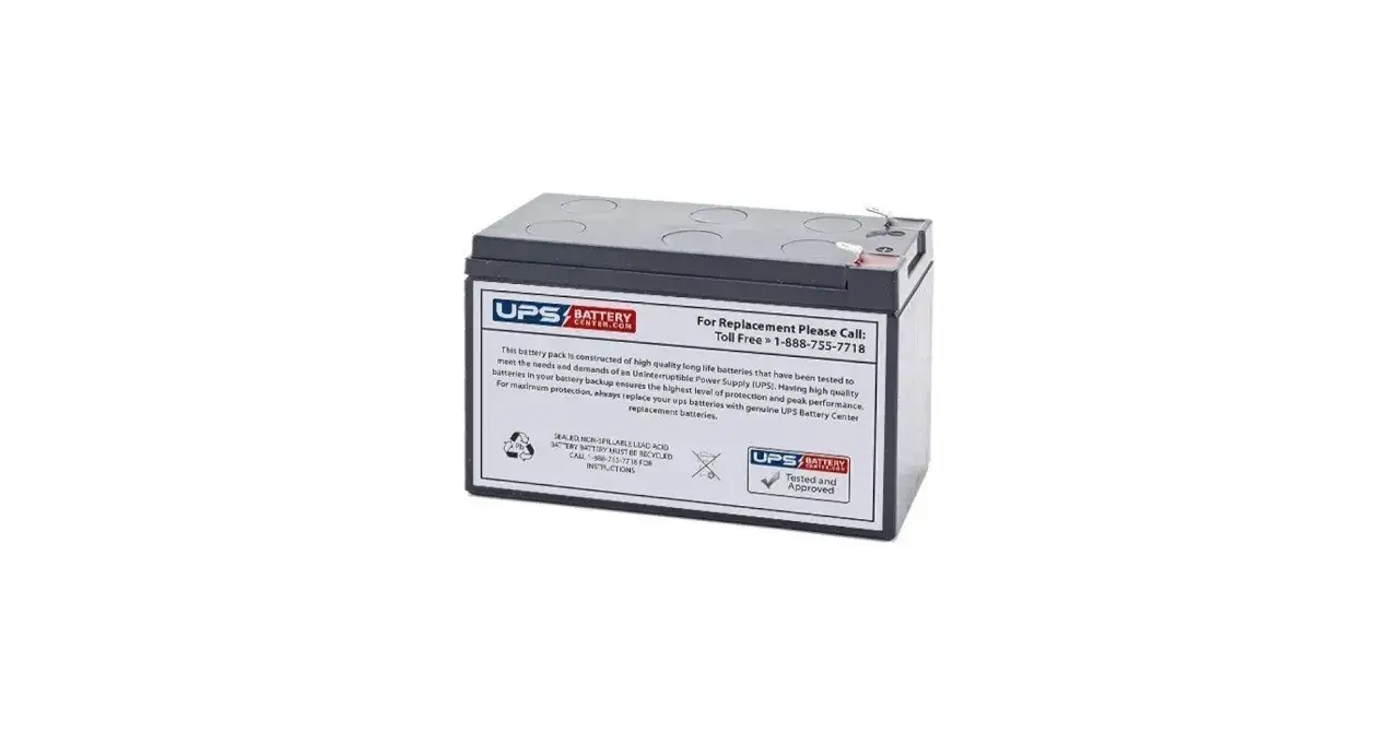 Akumulator AGM UPS Battery Center, zapewniający długą żywotność i niezawodność.